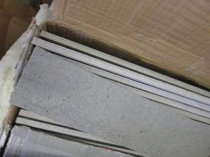 lot 24 image: Emser Metaphor Gray Matte 2.76 in. ...