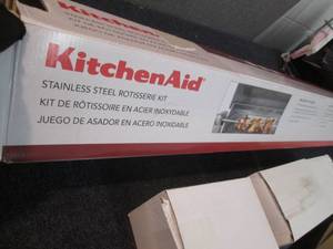 lot 31 image: Kitchen Aid 36 in. Stainless Steel ...