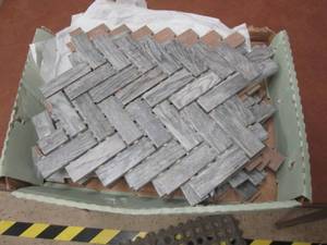 lot 66 image: 9 Sheets Decorative Tile by Marazzi...