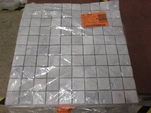 lot 84 image: 4 Sheets Jeffrey Court Carrara Whit...