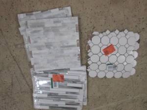 lot 88 image: Lot of Assorted Decorative Tile...