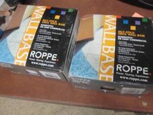 lot 109 image: 2 Boxes Roppe Vinyl Self Stick Snow...