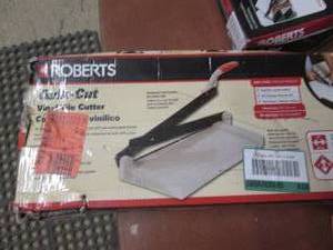 lot 113 image: Roberts 12 in. Quick-Cut Vinyl Tile...