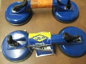 lot 120 image: QEP Double Suction Cup Retail $21.9...