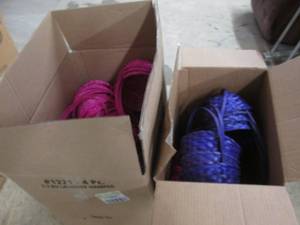 lot 136 image: Large Lot of Woven Easter Baskets s...