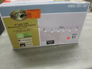 lot 157 image: Hampton Bay 6-Light 4 ft. Chrome In...