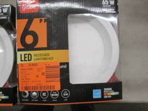 lot 183 image: 2 Globe Electric Designer Slim Glar...