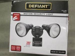 lot 190 image: Defiant 180 Degree Black Motion-Sen...