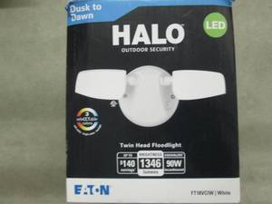 lot 195 image: Halo White Outdoor Integrated LED D...