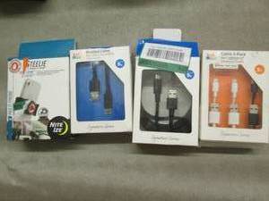 lot 208 image: Lightning Cable, USB Cable, Phone D...