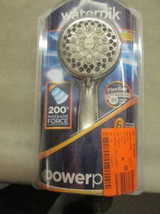 lot 217 image: Waterpik 6-Spray 3.5 in. Single Wal...