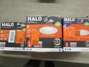 lot 218 image: 3 Halo Lighting Products...