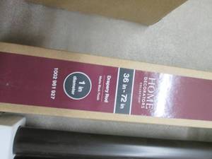 lot 229 image: 3 HDC Drapery Rods Assorted ...