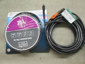 lot 233 image: 2 CE 25 ft. Standard HDMI Cable ope...