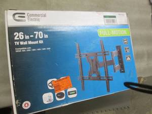 lot 239 image: CE Full Motion TV Wall Mount Kit fo...