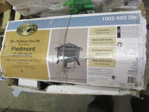lot 245 image: Hampton Bay Piedmont 30 in. Steel F...