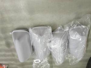 lot 260 image: 4 Zip Travel Cases for Speakers W3...