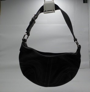 Authentic Coach Black Mini Hobo Bag