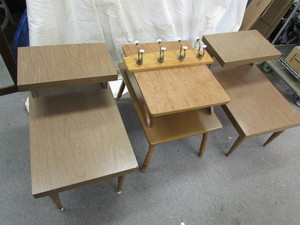 Tables and Coat Rack
