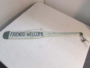 Wall Paddle Decoration