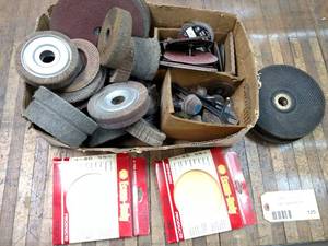 lot 125 image: Asstd Abrasives...
