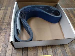 lot 129 image: (10) Norton 2 12 x 48 Sanding Belt...