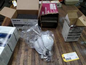 lot 132 image: Respirators, Masks, & 3M Pads...