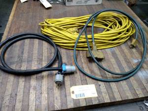 lot 141 image: (3) Extension Cords...