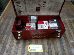 lot 147 image: Toolbox & Pop Rivets...