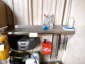lot 165 image: Stainless Steel Shelf, 42x9...