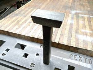lot 27 image: Blacksmith Mandrel 4 12 x 2 38 ...