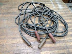 lot 50 image: (2) Welder Lead Extensions...