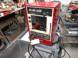 lot 9 image: Century 250 Amp ACDC Arc Welder, 2...
