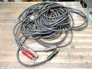 lot 51 image: (2) Welder Lead Extensions...