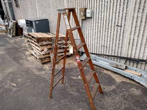 lot 56 image: Werner 6 Step Ladder...