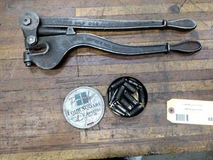 lot 65 image: Whitney #7 Hand Punch with Dies...