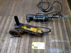 lot 70 image: Angle Grinder & Angle Drill...