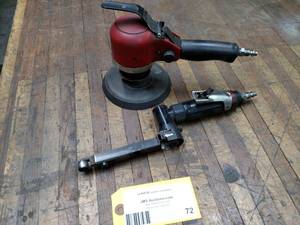 lot 72 image: (2) Air Grinders...