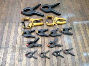 lot 89 image: (14) Asstd Pinch Clamps...