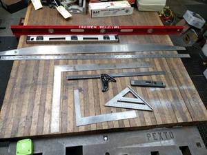 lot 93 image: Asstd Squares, Straight Edges, & L...
