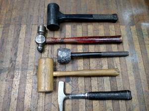 lot 96 image: (5) Hammers...