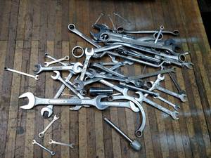 lot 100 image: Asstd Wrenches...