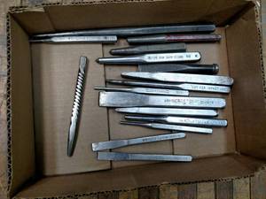 lot 108 image: Asstd Chisels & Punches...