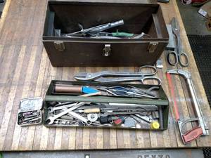 lot 113 image: Kennedy Tool Box with Tools...