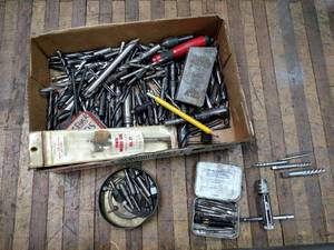 lot 116 image: Asstd Drill Bits, Easy-Outs, Tap H...