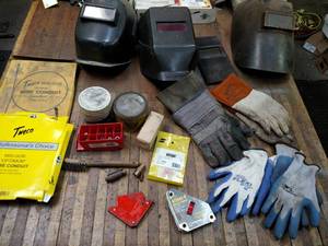 lot 119 image: Asstd Welding Supplies...