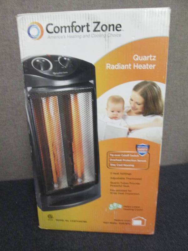 Comfort Zone 1500-Watt Electric Qua...