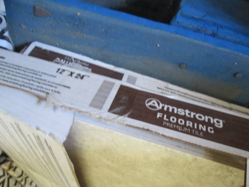 2 Cases 12x24 Armstrong Flooring...