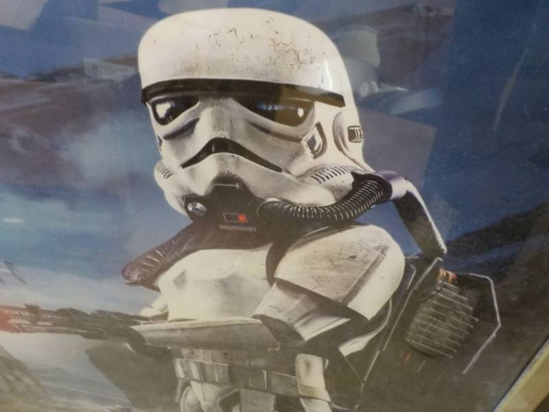 Star Wars Battlefront Poster Framed...