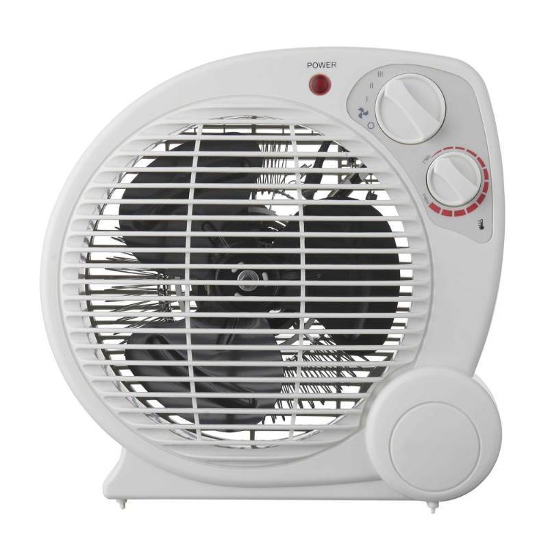 1500-Watt Electric Fan Forced Porta...